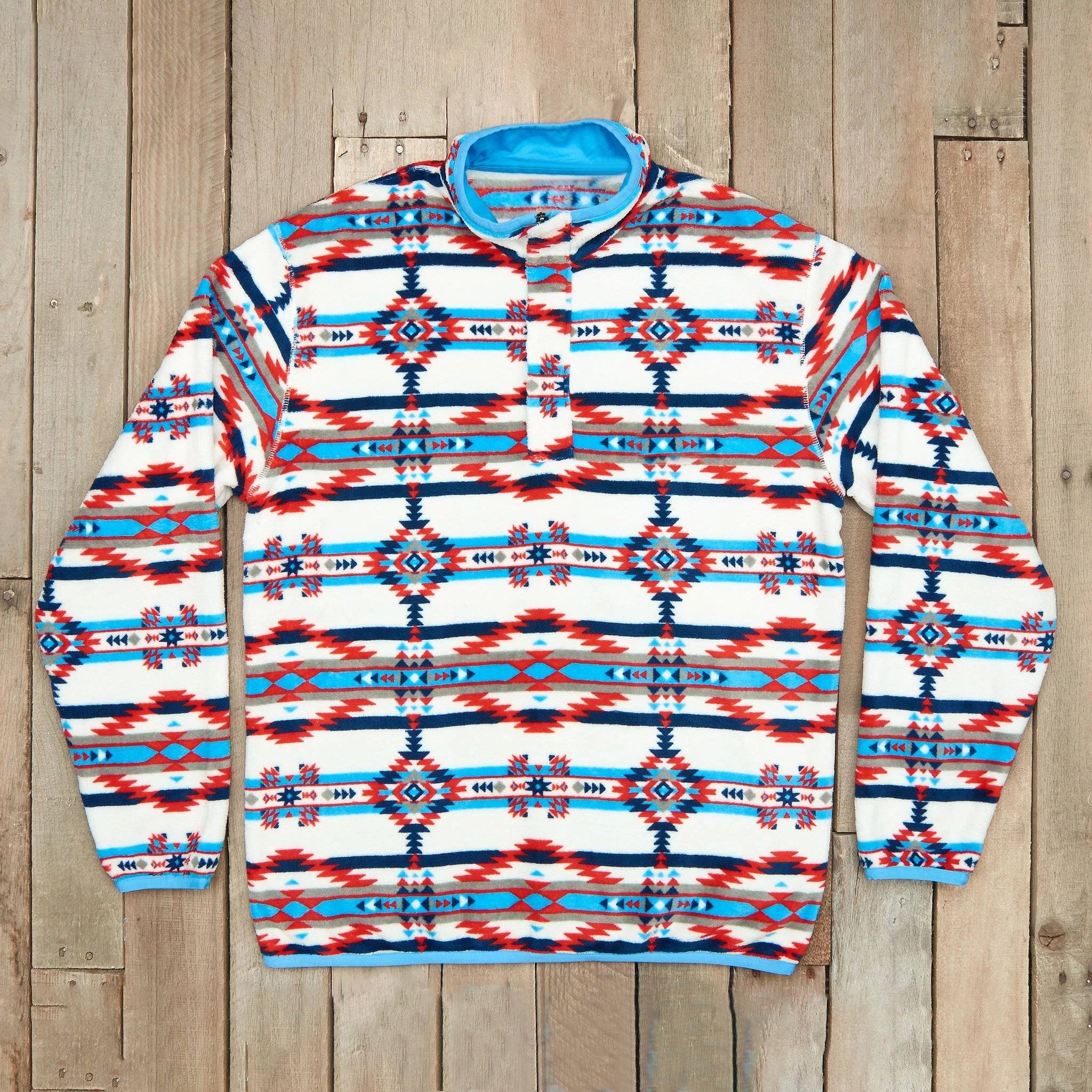 casual retro ethnic pattern sweatshirt