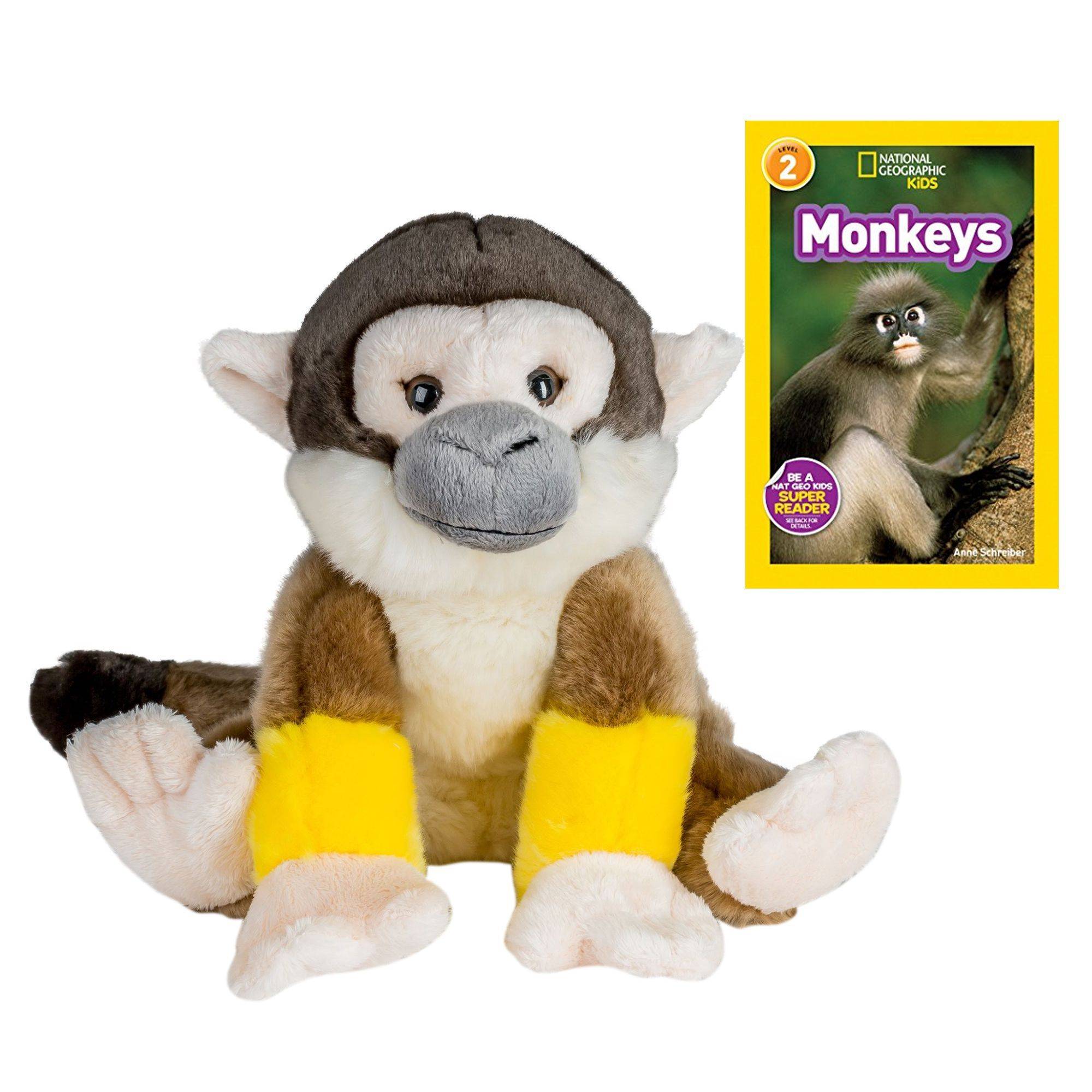 squirrel monkey stuffed animal